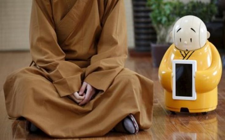 Ρομπότ&#8230; μοναχός σε βουδιστικό μοναστήρι