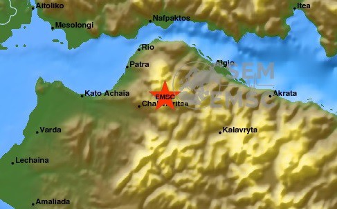 Σεισμός 3,9 Ρίχτερ αναστάτωσε την Πάτρα