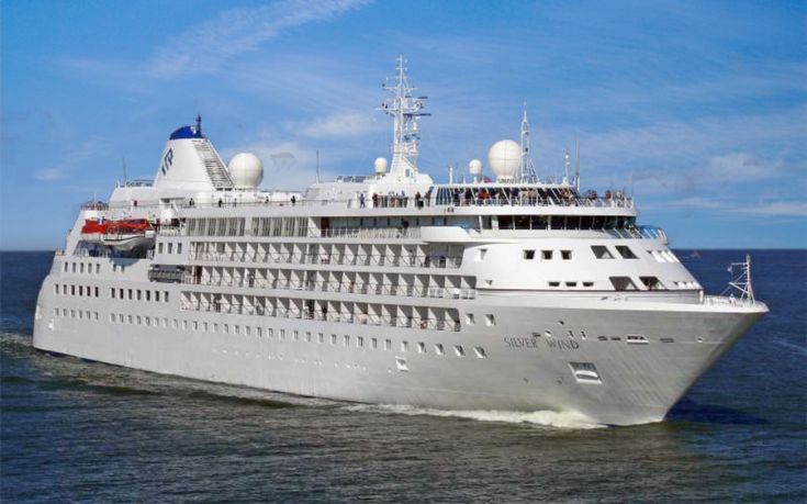 «Έδεσε» στη Θεσσαλονίκη το κρουαζιερόπλοιο Silver Wind