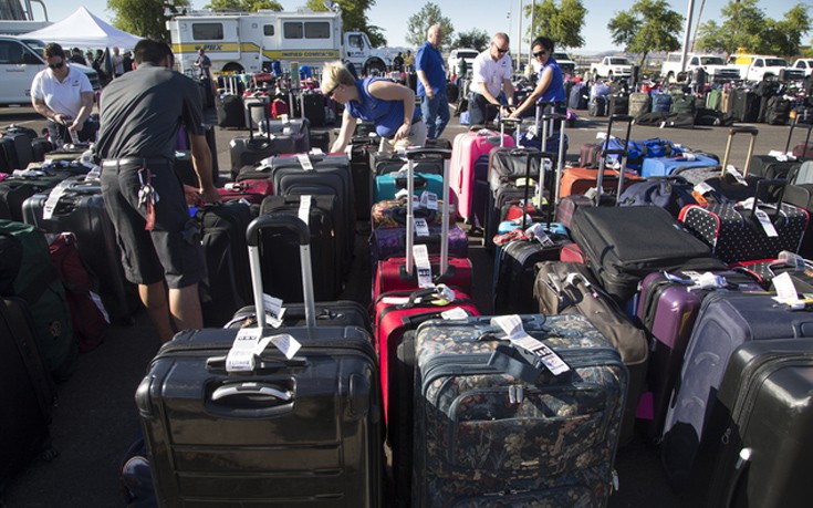 Χάος με τρεις χιλιάδες βαλίτσες σε αεροδρόμιο της Αριζόνα