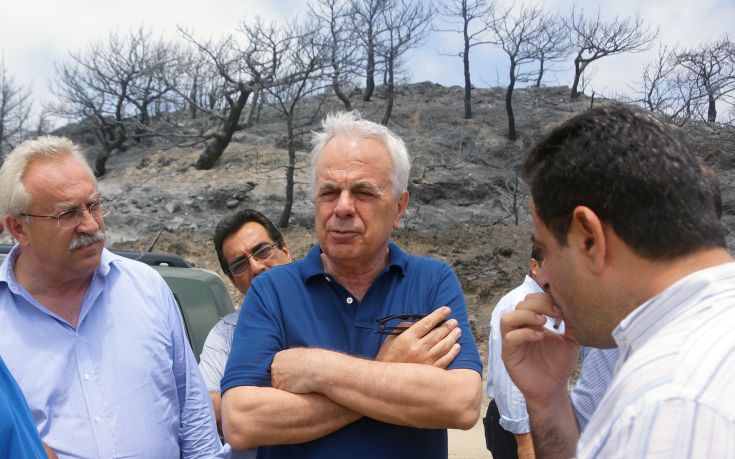 Αποστόλου: Άμεσα οι αποζημιώσεις της πρόσφατης καταστροφικής πυρκαγιάς στη Ρόδο
