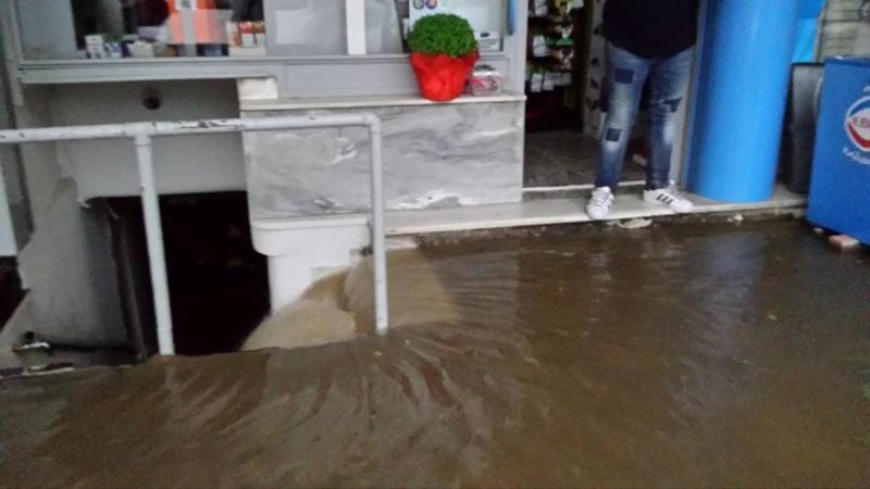 Μεγάλες πλημμύρες στην κεντρική πλατεία της Τρίπολης
