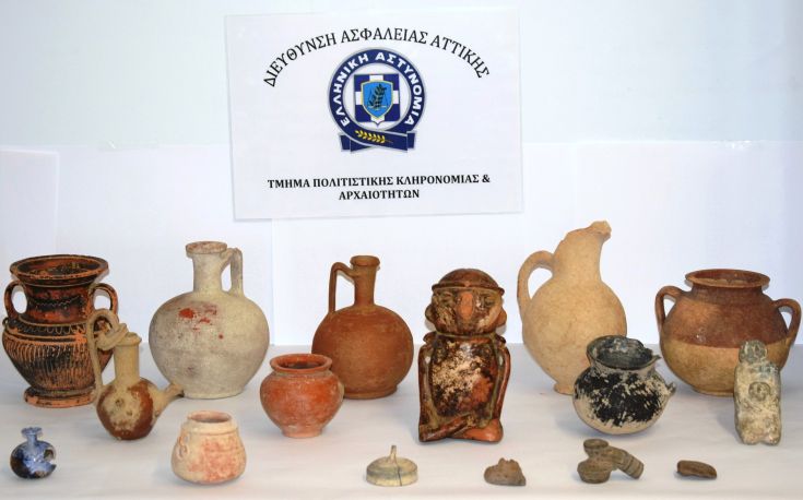 Η ΕΛ.ΑΣ. απέτρεψε την αγοραπωλησία αρχαίων αντικειμένων