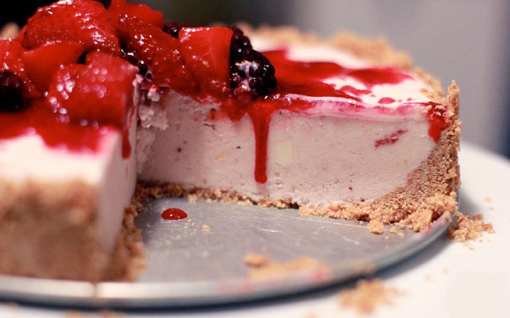 Cheesecake παγωτό