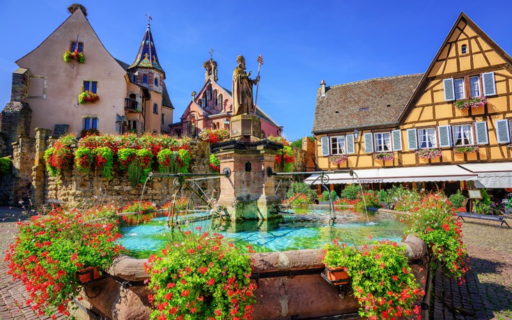 Eguisheim, ένα παραμυθένιο χωριό στη Γαλλία