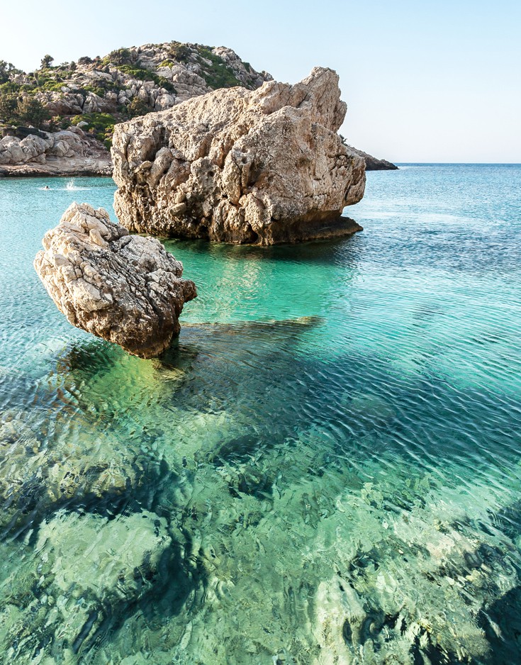 Θάλασσα με βράχους, Ικαρία