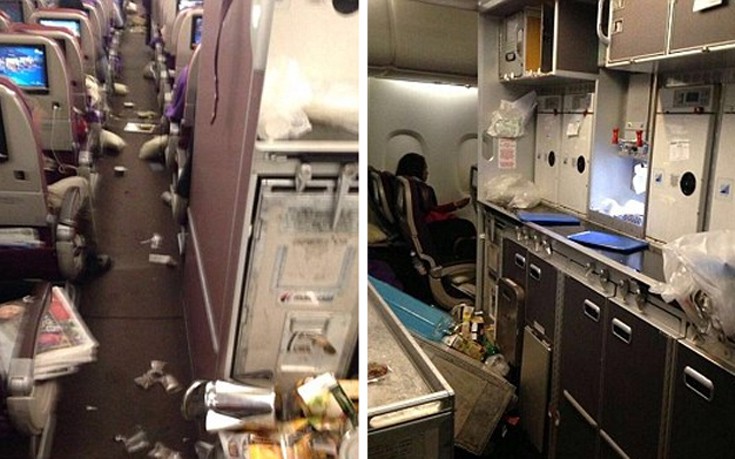 Τραυματίες και χάος σε αεροσκάφος των Malaysia Airlines που έπεσε σε αναταράξεις