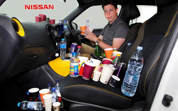 Οι δοκιμές της Nissan στις ποτηροθήκες