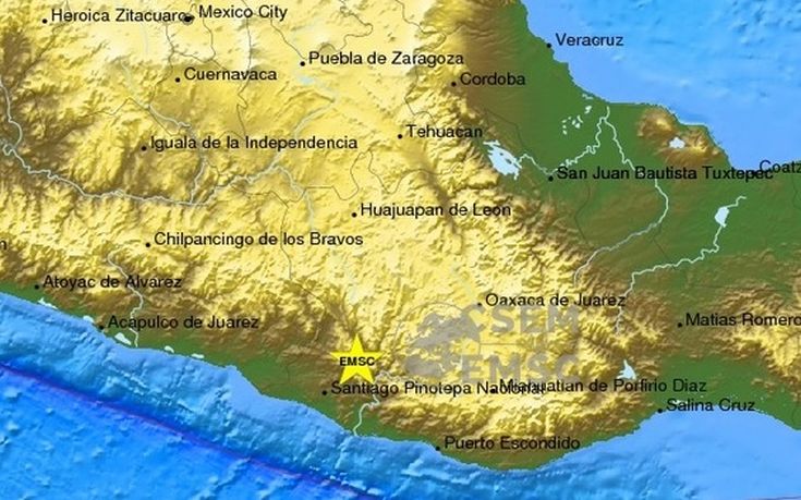 Σεισμός 5,7 Ρίχτερ στο Μεξικό