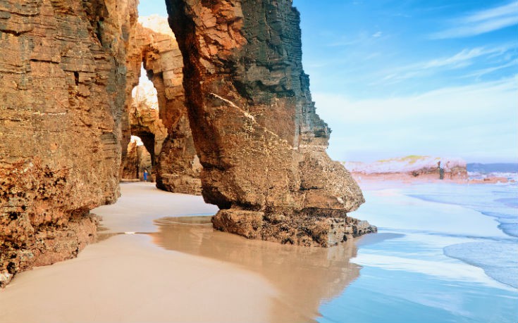 Ονειρική ακρογιαλιά στην Γαλικία της Ισπανίας