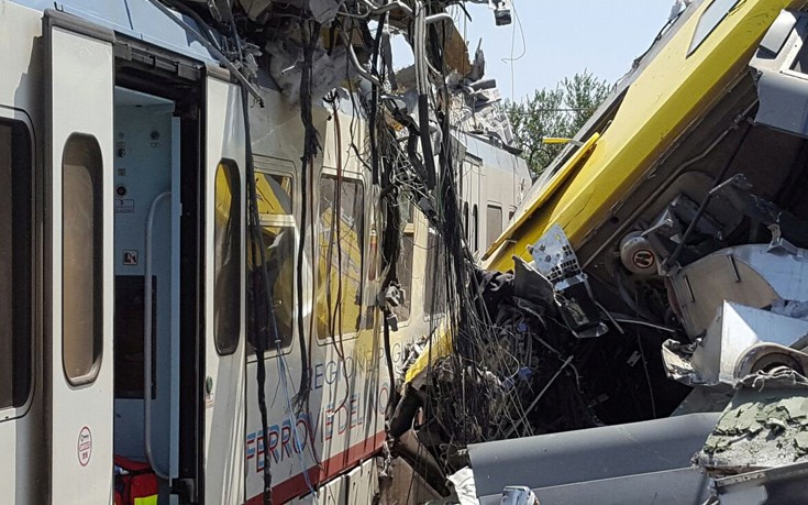 Στους 25 οι νεκροί από τη σύγκρουση τρένων στην Ιταλία