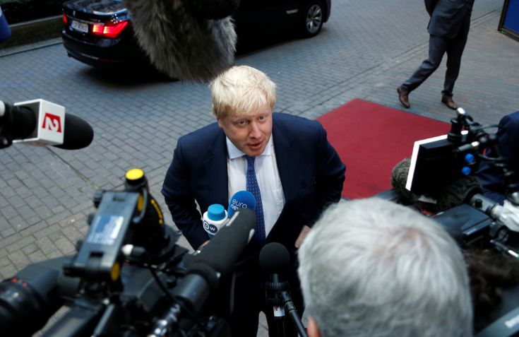 Ο Mr. Brexit Μπόρις Τζόνσον στο πρώτο του συμβούλιο στην Ε.Ε.