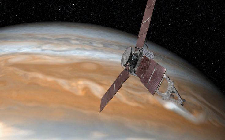 Σε τροχιά γύρω από το Δία το διαστημόπλοιο Juno