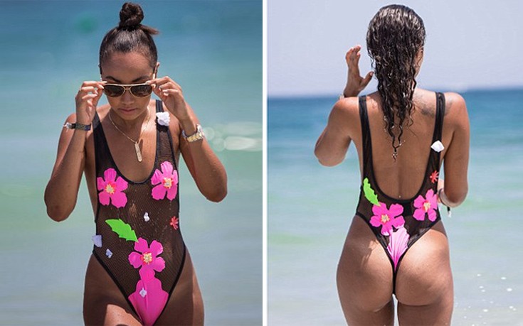 Το σέξι ολόσωμο μαγιό της Leigh-Anne Pinnock