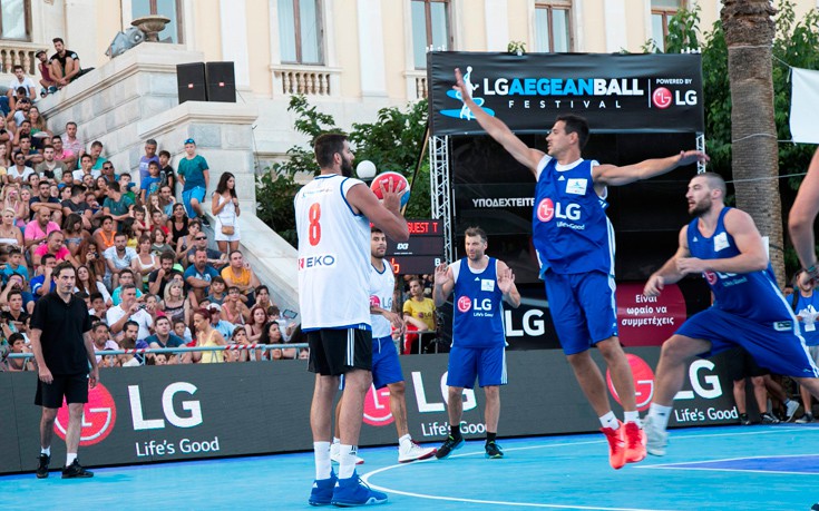 Με μεγάλη επιτυχία ολοκληρώθηκε το 1ο LG AegeanBall Festival