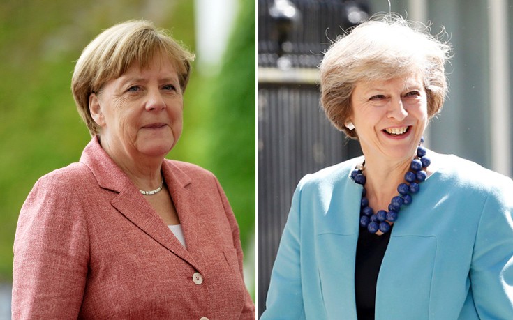 Μέι και Μέρκελ θα συζητήσουν για το Brexit