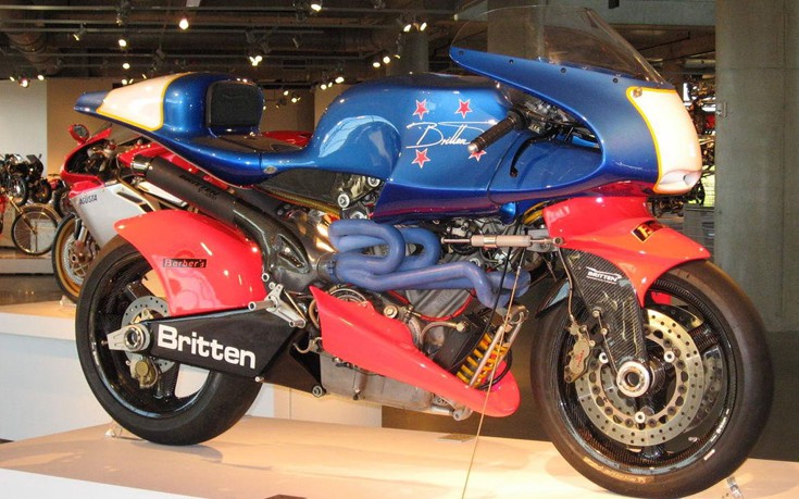 Η ιστορία της θρυλικής μοτοσυκλέτας Britten V1000