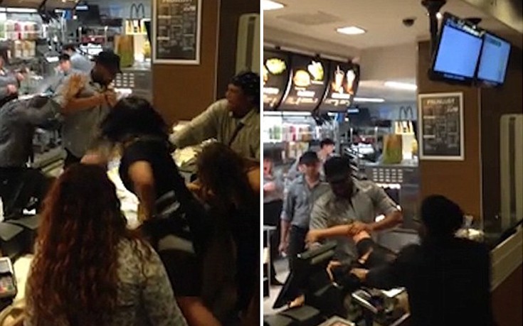 «Μάχη» σε εστιατόριο fast food για τα… μπέργκερ