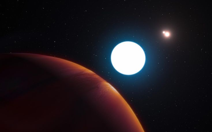 Γιγάντιος εξωπλανήτης έχει τρεις ήλιους και έτος τεράστιας διάρκειας