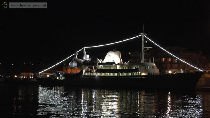 Στη Μυτιλήνη με τη θαλαμηγό «Χριστίνα» Σαουδάραβας πρίγκιπας