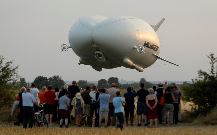 Στον αέρα ο γίγαντας των αιθέρων Airlander-10