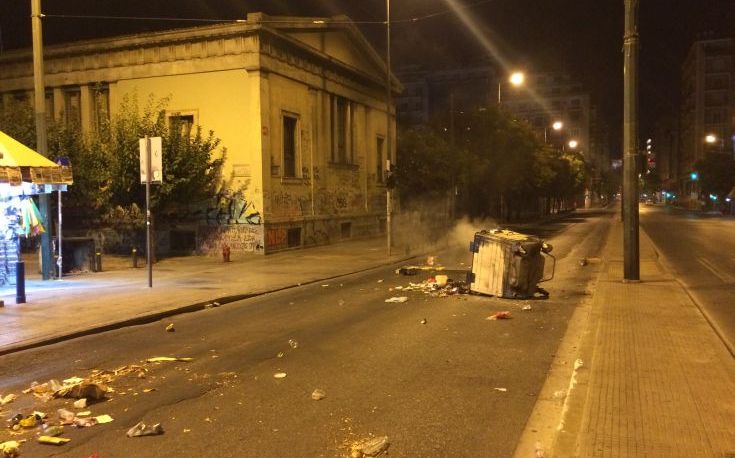 Ένταση στα Εξάρχεια