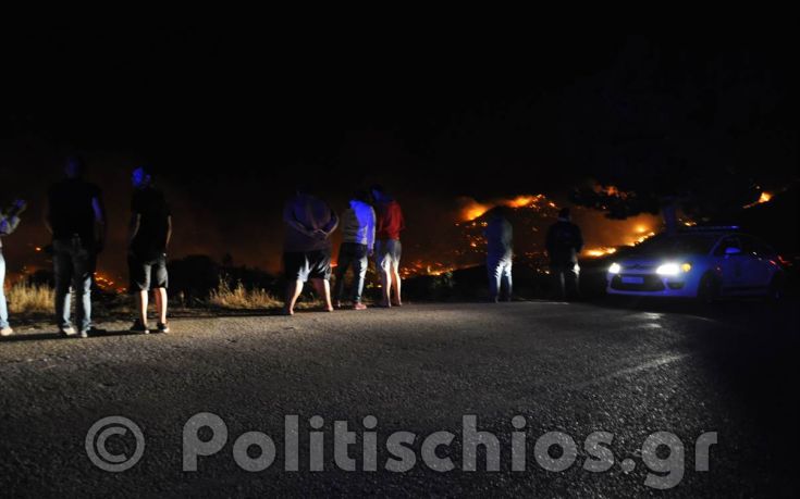 Το χρονικό της καταστροφής στην Χίο από τη νέα πυρκαγιά