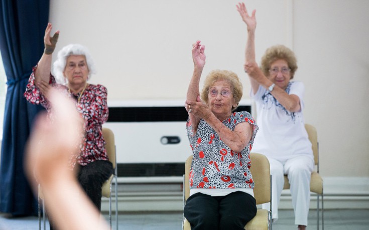 Γυμνάστρια ετών… 99!