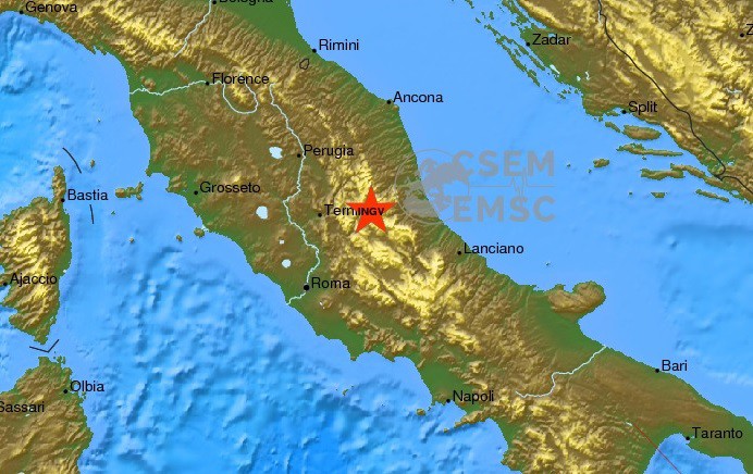 Νέος σεισμός 4,8 Ρίχτερ στην Ιταλία