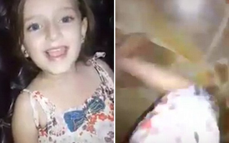 Κοριτσάκι από τη Συρία τραγουδά χαρούμενα λίγο πριν την έκρηξη βόμβας