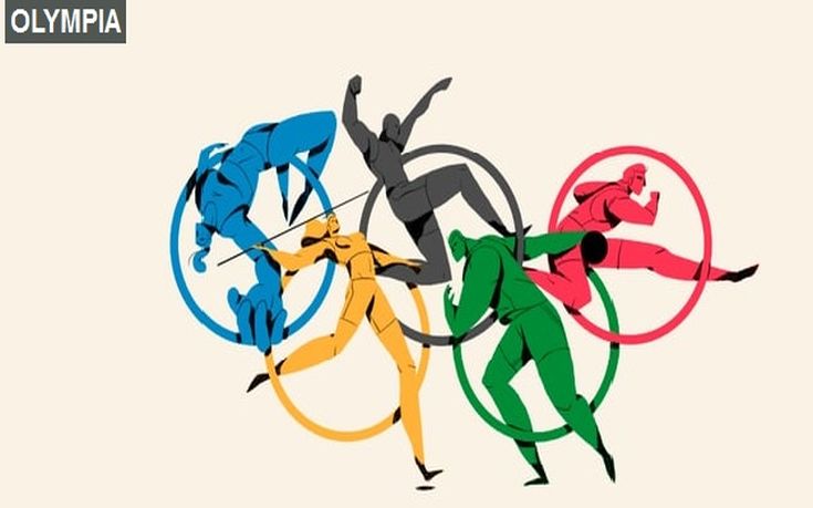 Οι Ολυμπιακοί κύκλοι ζωντάνεψαν εικαστικά