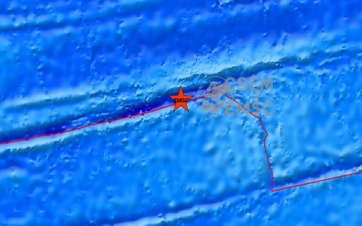 Ισχυρός σεισμός 7,4 Ρίχτερ στον Ατλαντικό