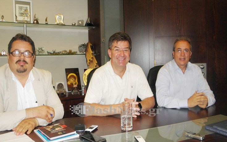 Στην Κρήτη ο υπουργός Εξωτερικών της Σλοβακίας