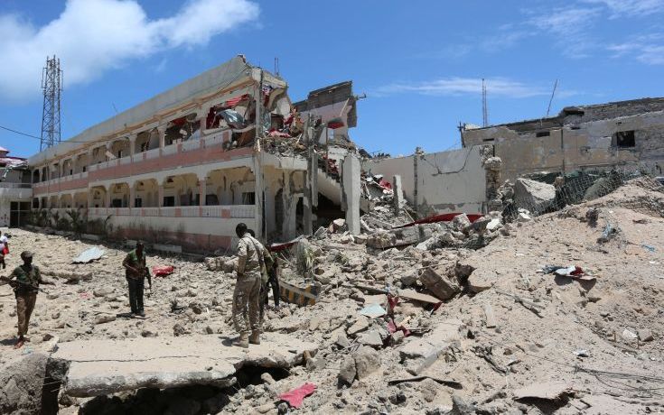 Πολύνεκρη έκρηξη κοντά στο προεδρικό μέγαρο της Σομαλίας