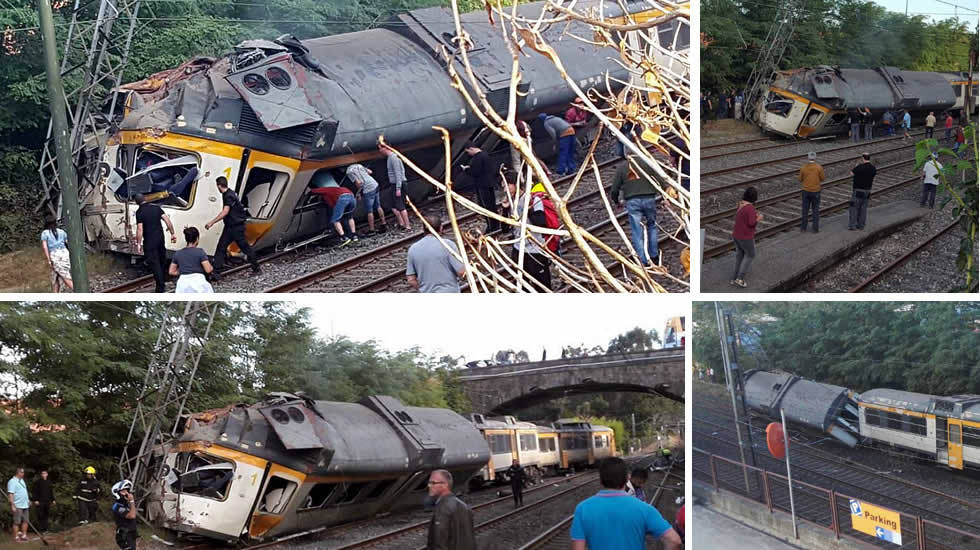 Τουλάχιστον 2 νεκροί από εκτροχιασμό τρένου στην Ισπανία