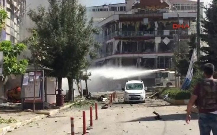 Έκρηξη στην πόλη Βαν της Τουρκίας
