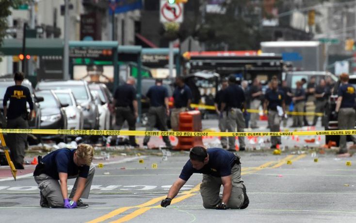 Σε συναγερμό η Νέα Υόρκη μετά την έκρηξη με 29 τραυματίες στο Μανχάταν