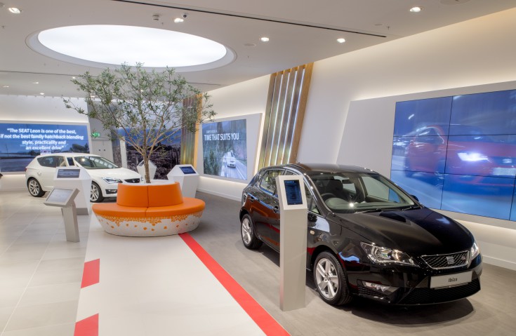 Το πρώτο Seat Store στο Λονδίνο