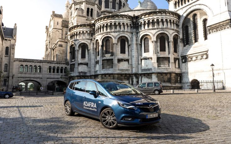 Ταξίδι στην Ευρώπη μέσω… Instagram για το νέο Opel Zafira