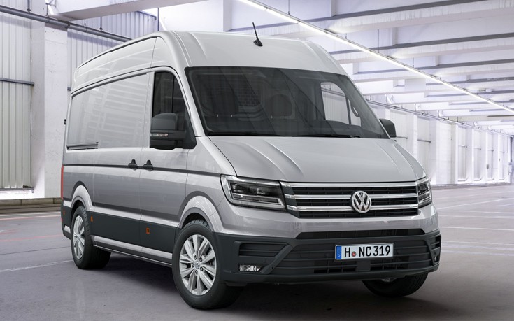 Καλύτερο φορτηγό μεταφοράς για το 2017 το Volkswagen Crafter