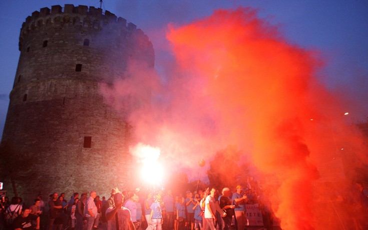 Διαδηλώσεις, κλούβες και κιγκλιδώματα για τα εγκαίνια της ΔΕΘ