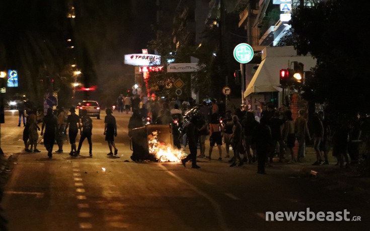 Ένταση στην πορεία μνήμης για τον Παύλο Φύσσα