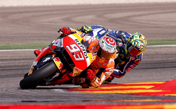 Εκπληκτική νίκη του Marquez στον αγώνα της Aragon
