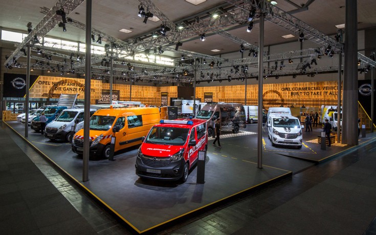 Η Opel στην Έκθεση Επαγγελματικών Οχημάτων στο Ανόβερο
