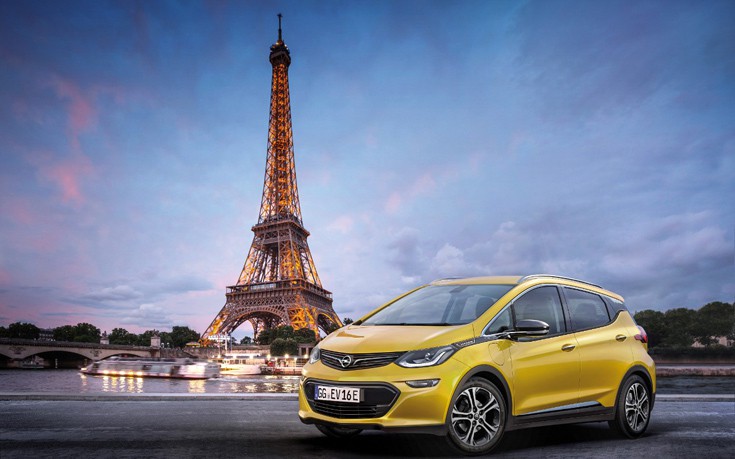 Η Opel «ηλεκτρίζει» το Σαλόνι αυτοκινήτου του Παρισιού