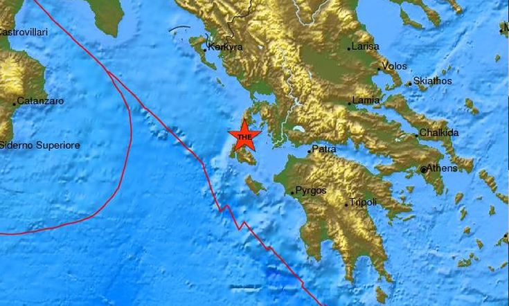 Σεισμική δόνηση 3,8 βαθμών Ρίχτερ στην Κεφαλονιά