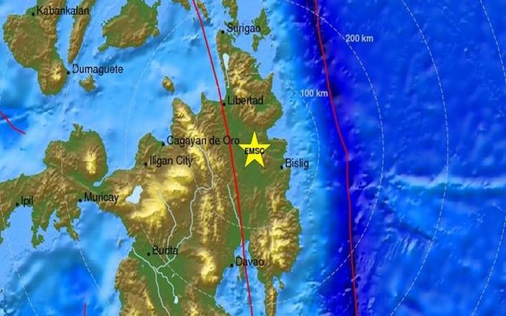 Σεισμός 5,9 Ρίχτερ στις Φιλιππίνες