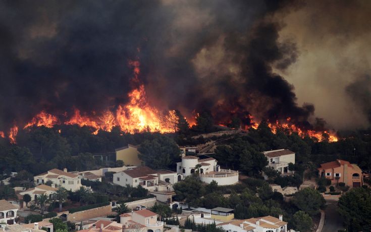 Στο έλεος των πυρκαγιών Ισπανία και Πορτογαλία