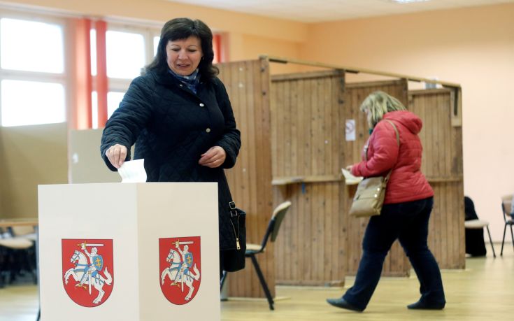 Το κεντρώο LGPU αναδεικνύεται πρώτο κόμμα στη Λιθουανία