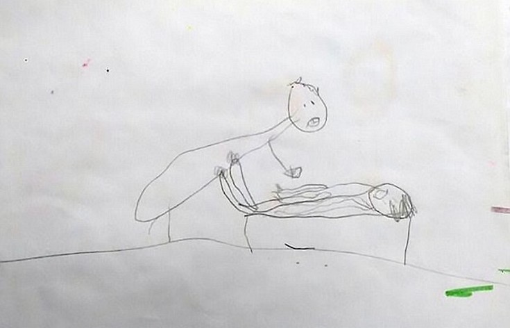 Οι συγκλονιστικές ζωγραφιές της 5χρονης που αποκάλυψαν τον βιασμό από ιερέα